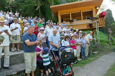 Festgottesdienst zum 1.000 Todestag des Heiligen Heimerads auf dem Hasunger Berg (Foto: Karl-Franz Thiede)